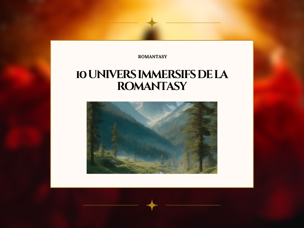 Univers de Romantasy : immersion garantie